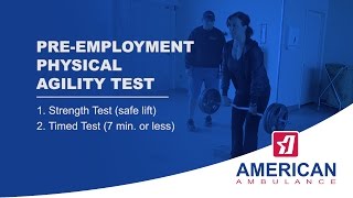 Preemployment Physical Agility Test [upl. by Rexanne]