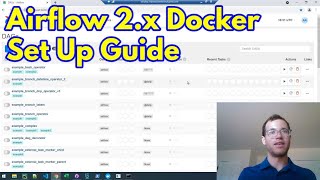 Airflow Docker Set Up Guide [upl. by Elleirb]