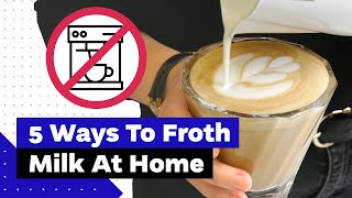 How To Froth Milk At Home Best Milk Frothers Review [upl. by Calloway]