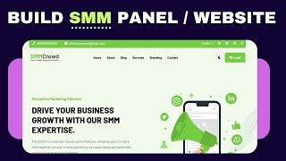 How to Create Your own SMM Panel [upl. by Onitsuj]