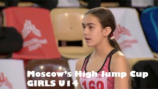 Moscows Indoor High Jump Cup Girls U14 2021 [upl. by Evelina599]