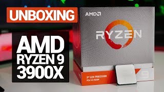 Unboxing AMD RYZEN 9 3900X  Benchmarks [upl. by Tager364]