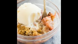 Rhubarb Crisp recipe [upl. by Coralyn]