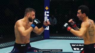 UFC Max Holloway vs Calvin Kattar highlight [upl. by Essirehc]