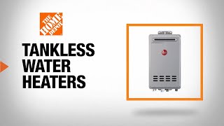 How Do Tankless Water Heaters Work  The Home Depot [upl. by Bak697]