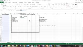 Relative Frequency using Excel [upl. by Wyler329]