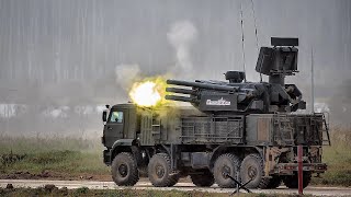 Pantsir S1  Russian Short Range Air Defense Missile System [upl. by Rehc]