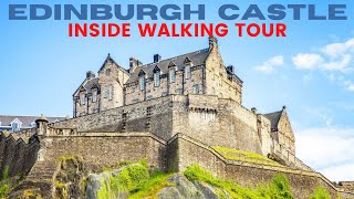 Inside Edinburgh Castle  FULL Walking Tour [upl. by Chrysler]