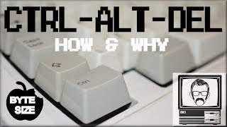 Why CTRL ALT DEL Byte Size  Nostalgia Nerd [upl. by Narhem121]