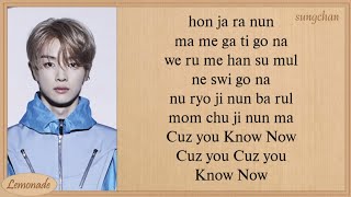 NCT U  Know Now Easy Lyrics [upl. by Lleroj]