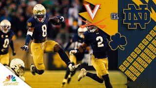 Notre Dame vs Virginia  College Football HIGHLIGHTS  11162024  NBC Sports [upl. by Hallie]