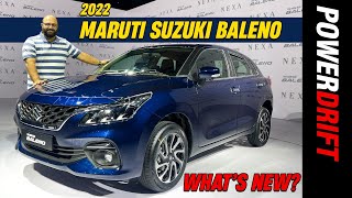 New Maruti Suzuki Baleno Walkaround  What’s New  PowerDrift [upl. by Hymie]