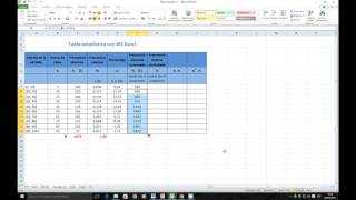 Tabla estadística con Excel paso a paso [upl. by Lemal388]