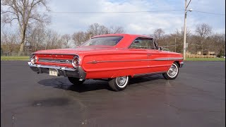 1964 Ford Galaxie 500XL 500 XL 2 Door Hardtop Red 390 Engine amp Ride My Car Story with Lou Costabile [upl. by Buckie]