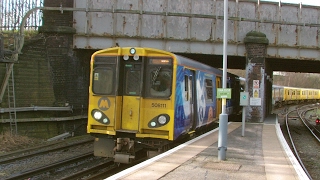 Half an Hour at 216  Birkenhead North Station 1022017  Class 507 508 terminus [upl. by Lhadnek282]