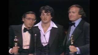 Rocky Wins Best Picture 1977 Oscars [upl. by Anuayek]