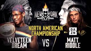 Velveteen Dreamc vs Matt Riddle  NXT TakeOver New York Highlights [upl. by Toddie]