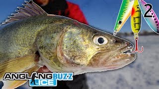 Spoon Fishing Strategies – AnglingBuzz ICE [upl. by Idnak39]