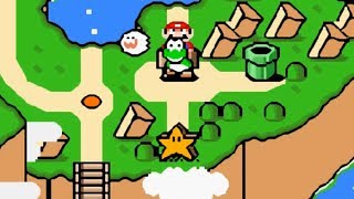 Donut Secret House  Secret Exit to Star Road  Super Mario World [upl. by Clovah657]