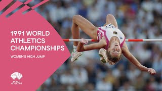 Womens High Jump  World Championships Tokyo 1991 [upl. by Dadinirt]