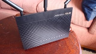 ASUS DSLAC68U Modem Router Review [upl. by Newmark923]