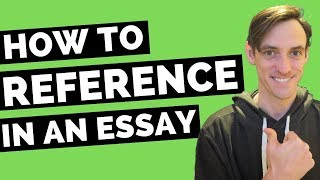 How to Reference in an Essay 3 Simple Tips [upl. by Olpe159]