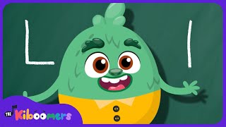 Letter L Song  THE KIBOOMERS Preschool Phonics Sounds  Uppercase amp Lowercase Letters [upl. by Cirtap]