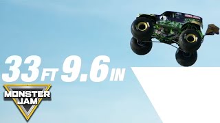 Krysten Anderson Breaking The World Record for the Highest Jump  Monster Jam [upl. by Inahet]