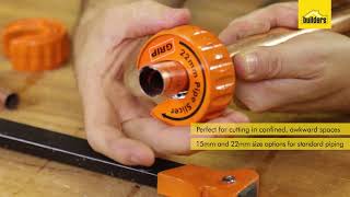 Copper Pipe Cutter Product Demonstration [upl. by Eleira]