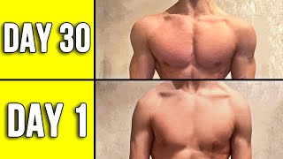 Chest amp Shoulders Workout At Home  Using Only Dumbbells [upl. by Lirbij]