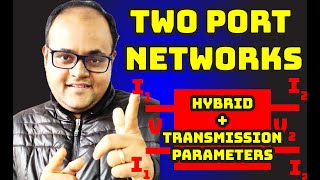 Two Port Network Hybridh amp TransmissionABCD Parameters Condition of Symmetry amp Reciprocity [upl. by Tyree]