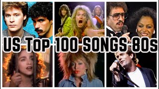 US Billboard Top 100 Songs of the 80s [upl. by Ecertal677]