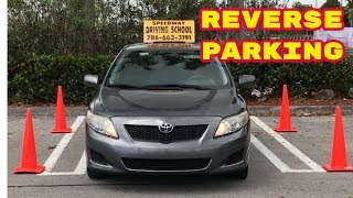 Driving lessonHow to Park in ReverseLearning to DriveCar [upl. by Hun]